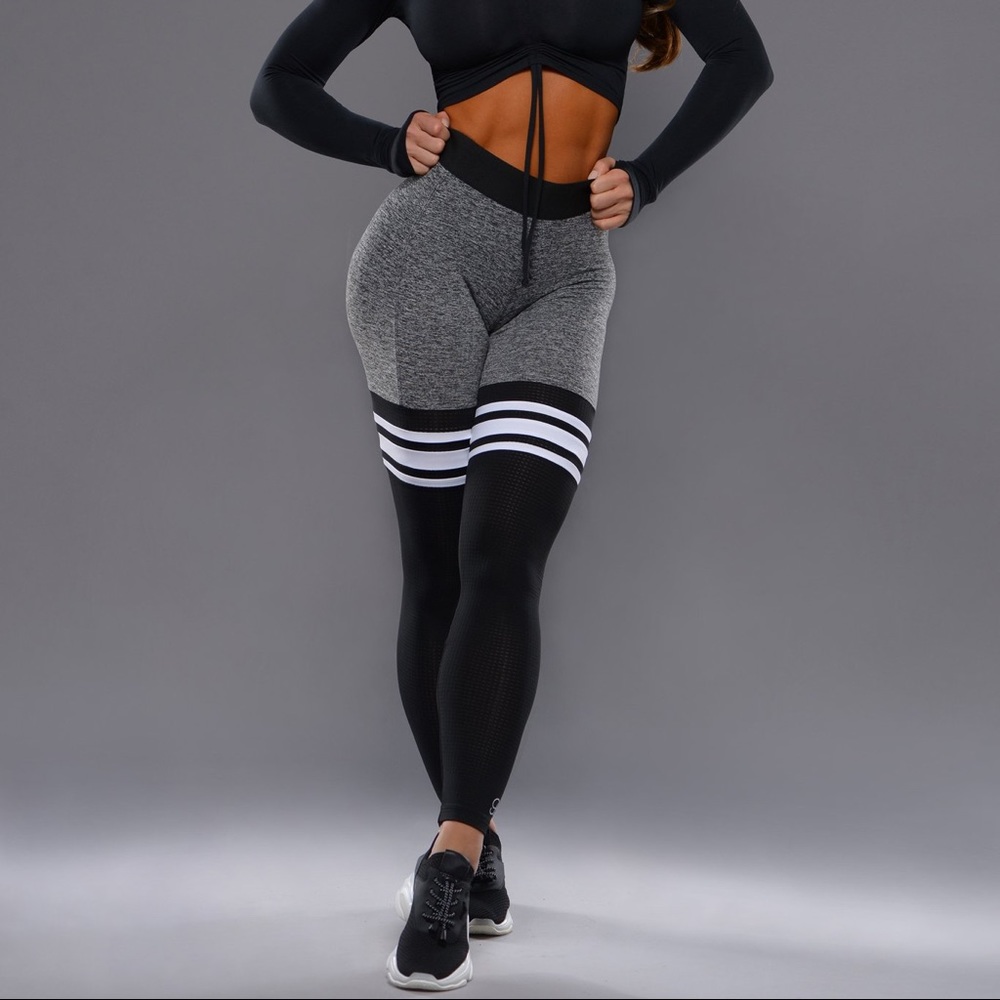 Bombshell Sportswear Thigh-high ‘Heather’ Leggings